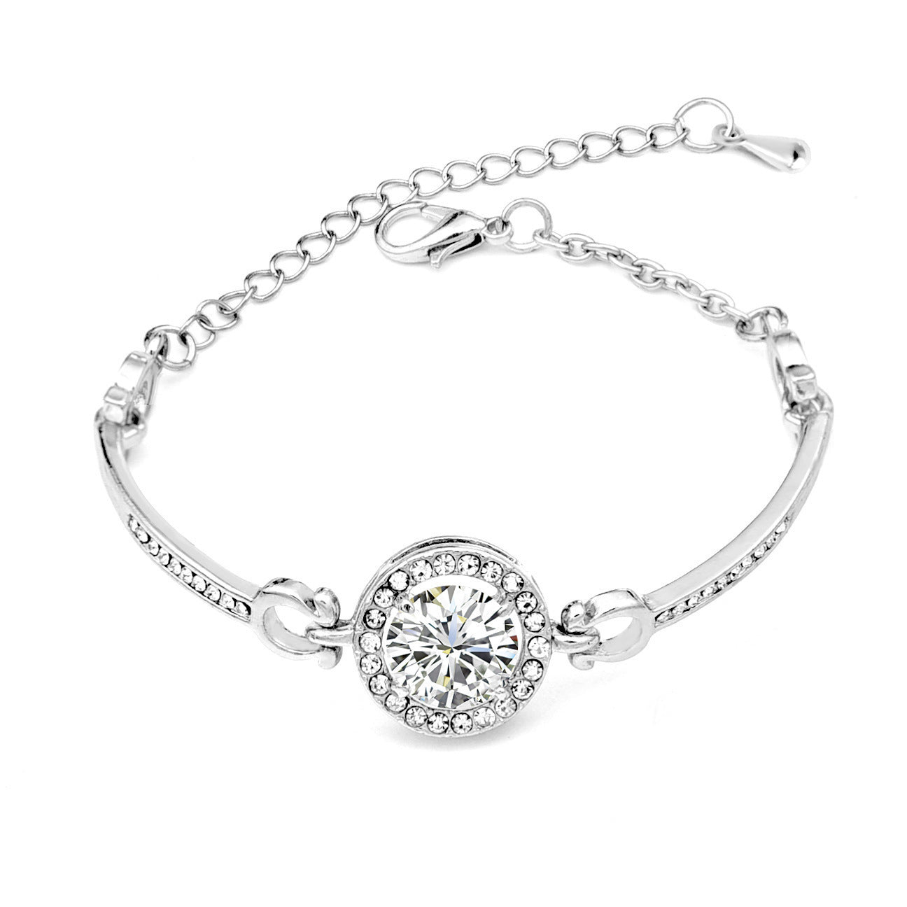 Stall Night Market Zircon Diamond Alloy Bracelets