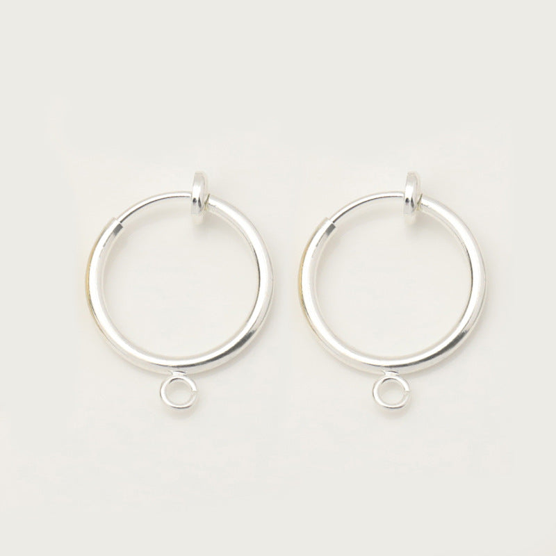 Korean Style Circle Personalized Simple Round Ear Clip