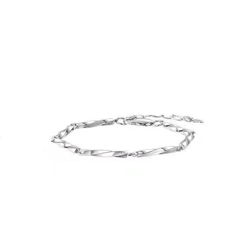 Mobius Strip Couple Paire de petits bracelets cadeaux