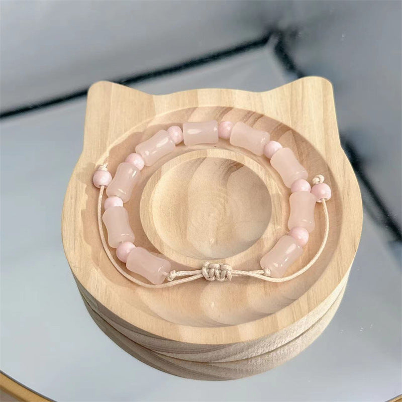 Bracelets porte-bonheur tissés avec cordon de poignet pour femmes, hommes et atterrissage