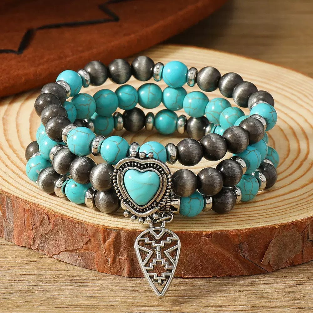 Natural Stone Crystal Personality Fashion Commuter Bracelets