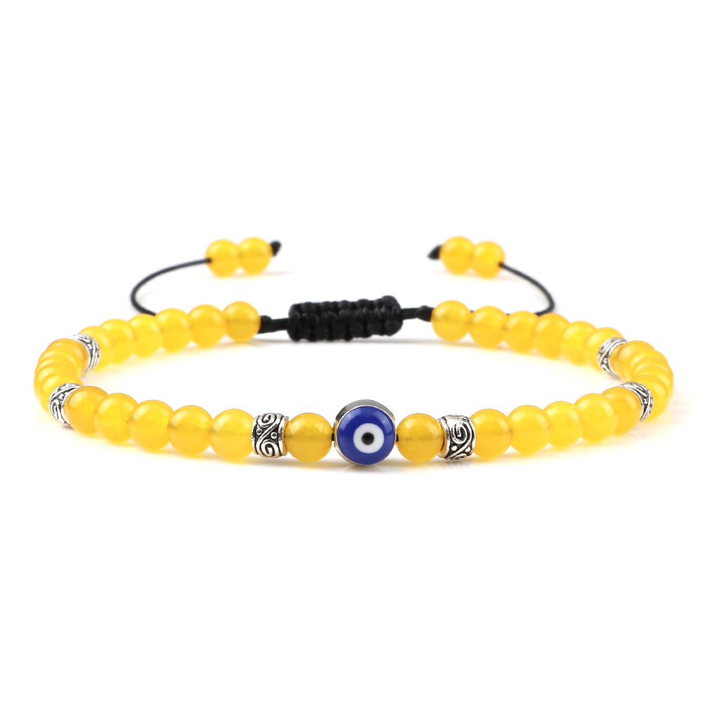 Eye Vintage Devil's Girlfriends Beaded Weave Bracelet