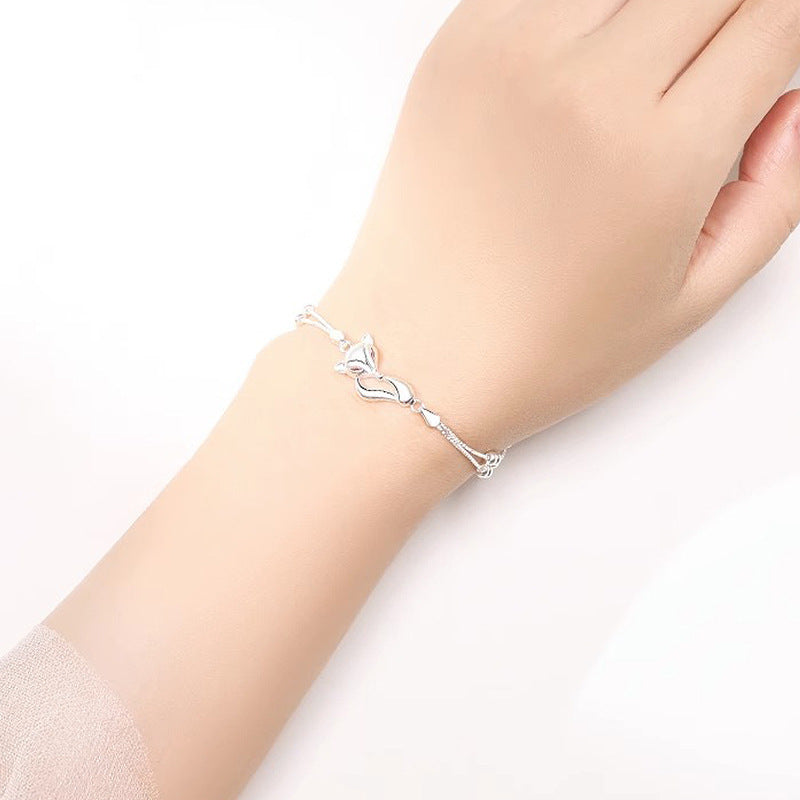 Fox Female Light Luxury Senior Jewelry Bracelets