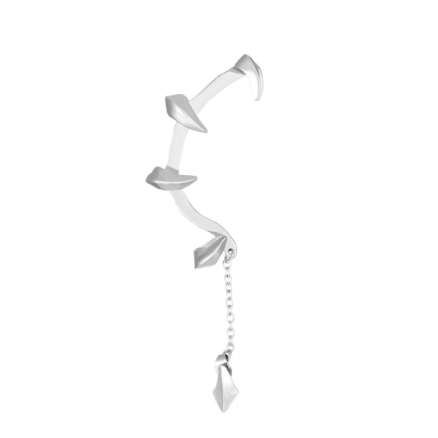 Dark Devil Pointed Without Pierced High-grade Ear Clip