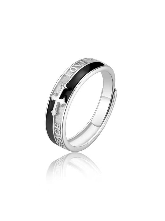 Men's Single Index Finger Personality Self-discipline Fashion Rings