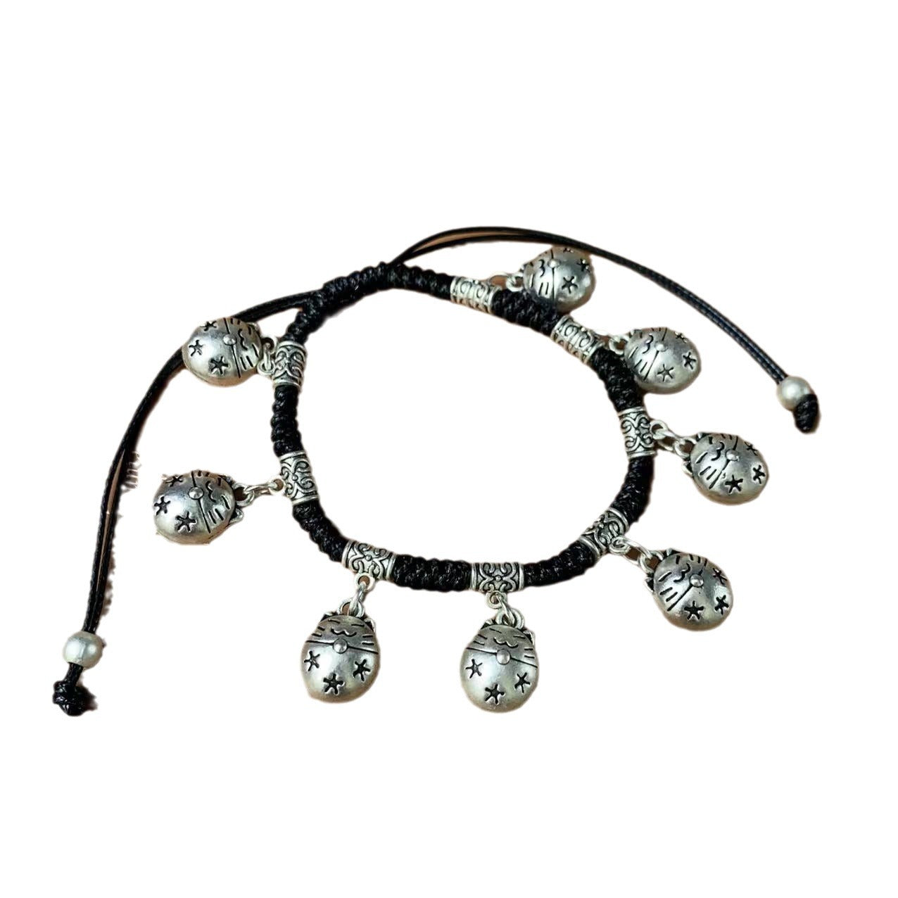 Hand-woven Kitten Elephant Fish Abacus Lotus Bracelets