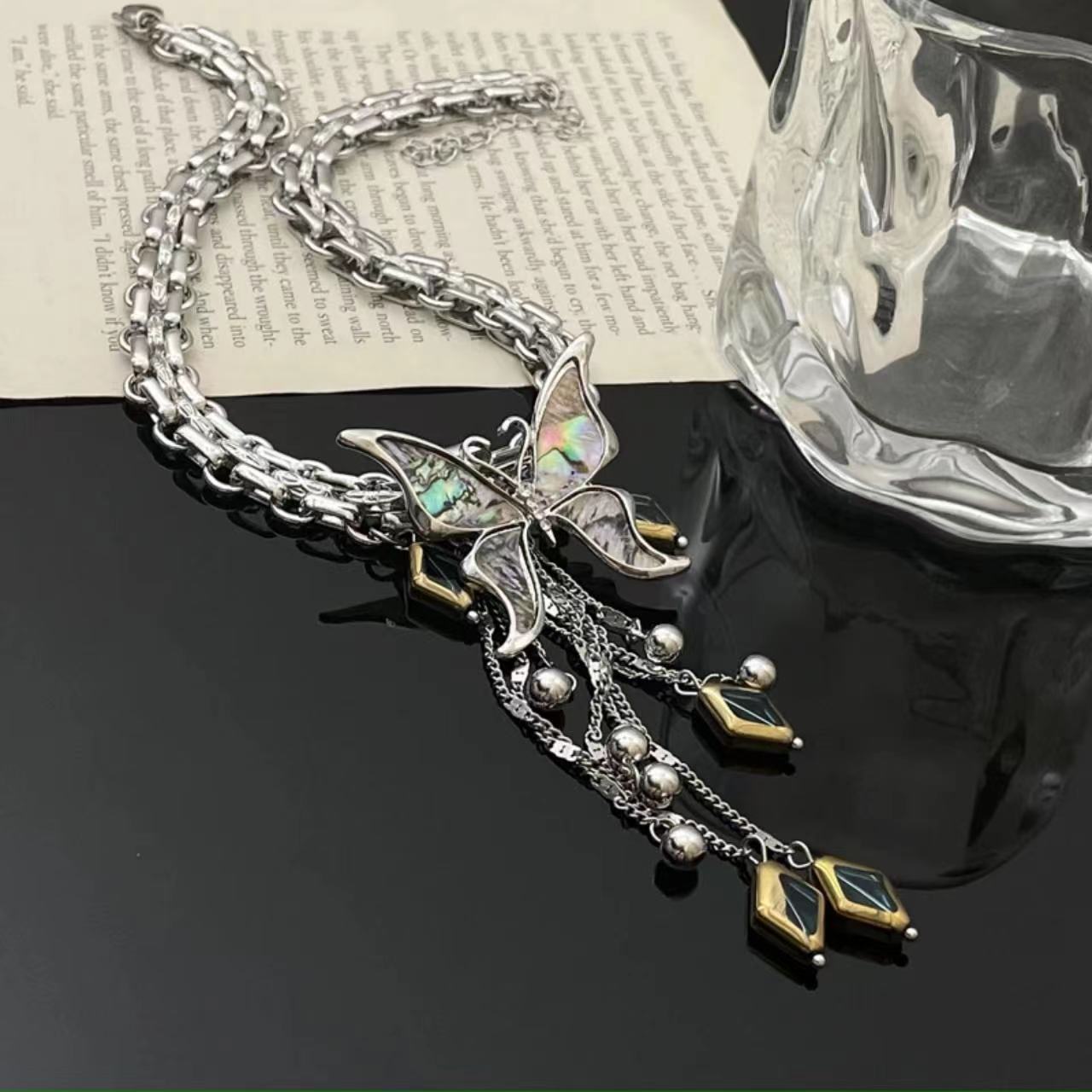 Butterfly Female Niche Personality Design High Necklaces