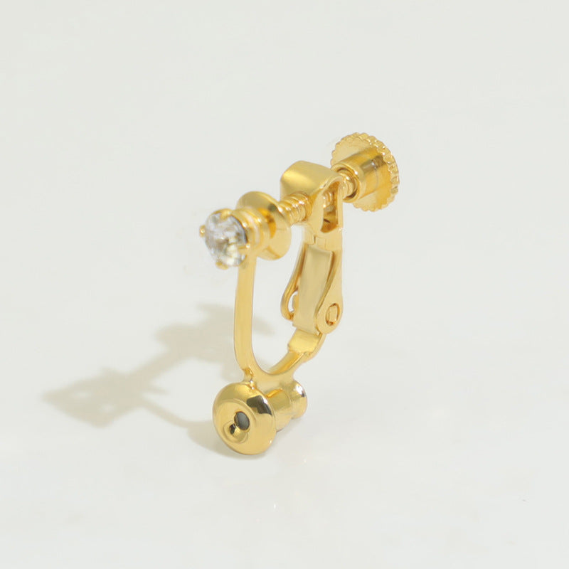Real Gold No Piercing French Converter Adjustable Rings