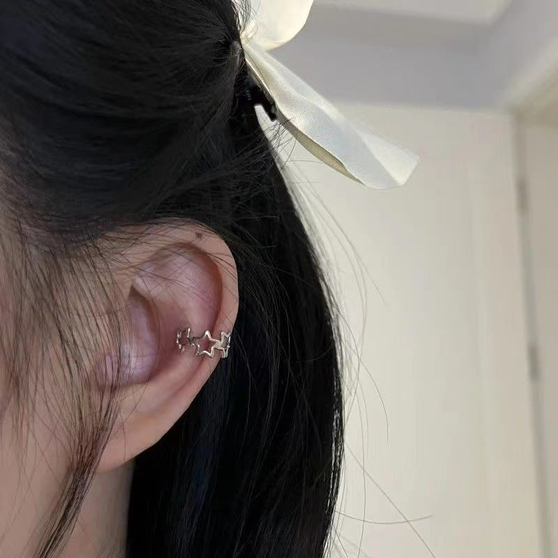 Simple Cold Without Pierced Female Trendy Earrings