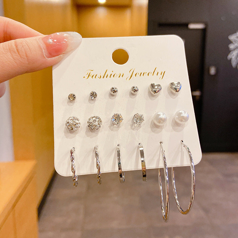 Women's Alloy Pearl Light Luxury High-grade Sense Niche Earrings