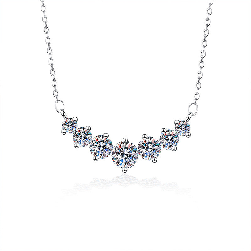 Sier Moissanite Ornament High-grade Exquisite Accessories Necklaces