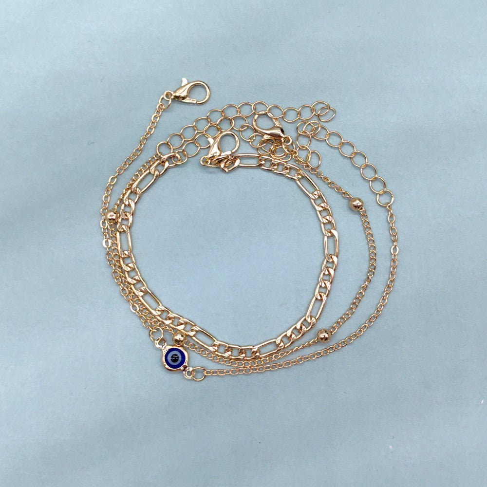 Devil's Eye Suit Personality Variety Chain Bracelets