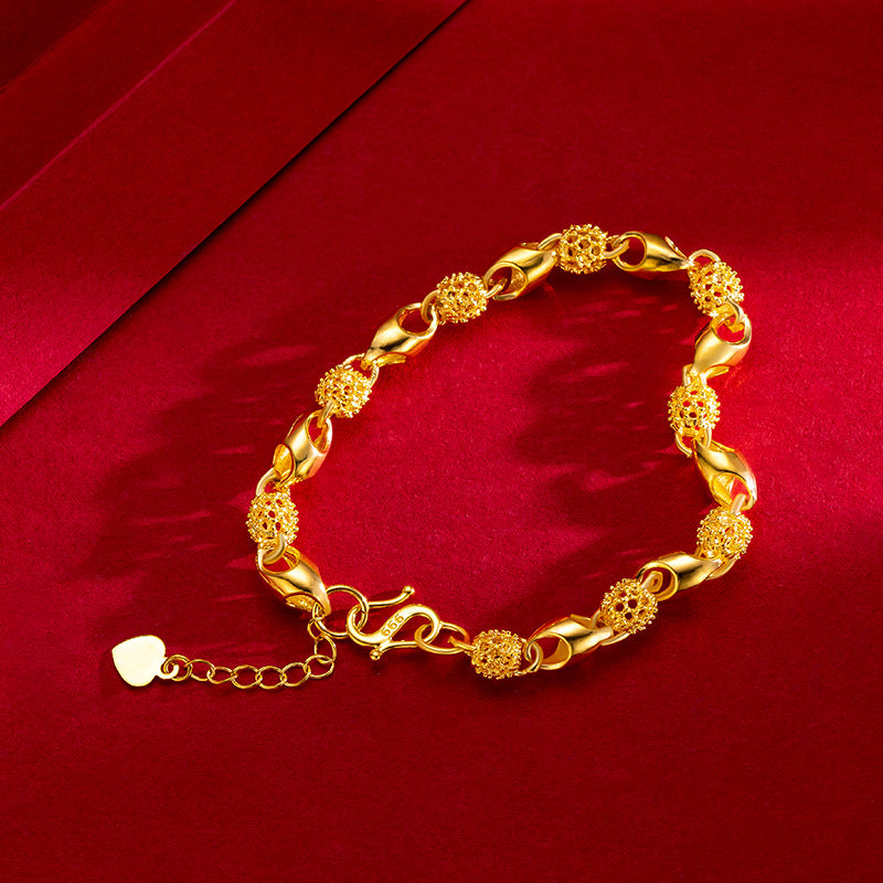 Damen-Armbänder aus Gold, hochwertig, exquisit, im weiblichen Ethno-Stil