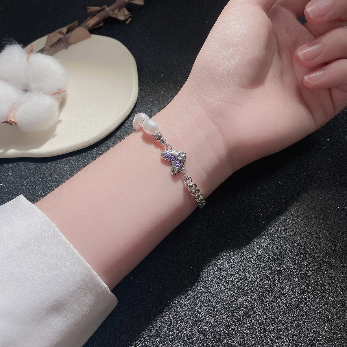 Kristallperlen-Stitching-Design, modische, trendige Armbänder mit hohem Sinn