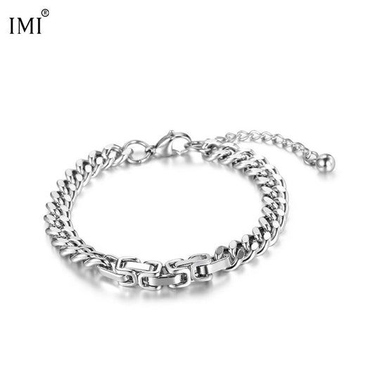 Men's Titanium Steel Personalized Simple Punk Domineering Bracelets