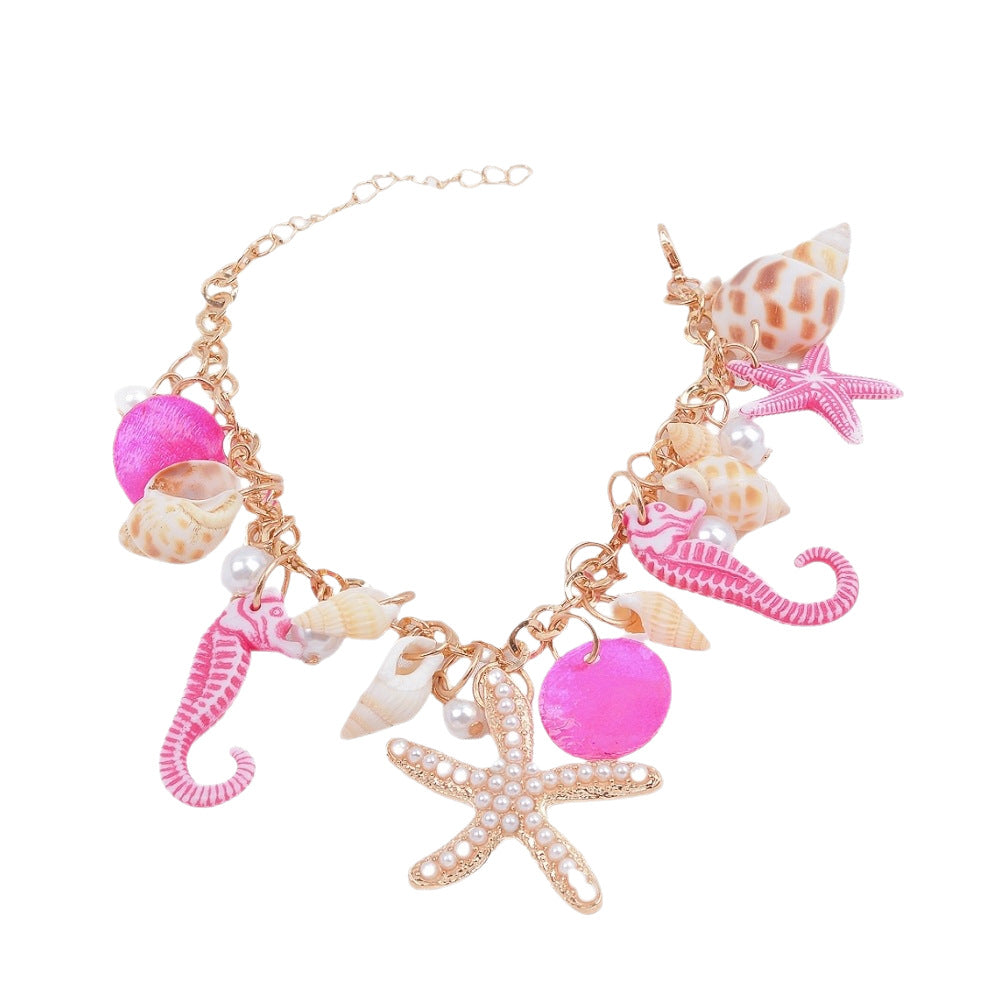 Starfish Bohemian Summer Wind Beach Conch Shell Bracelets