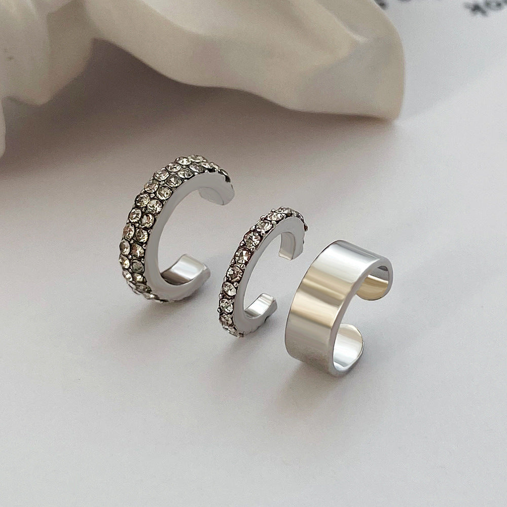 French Entry Lux Geometric Mori Style Earrings