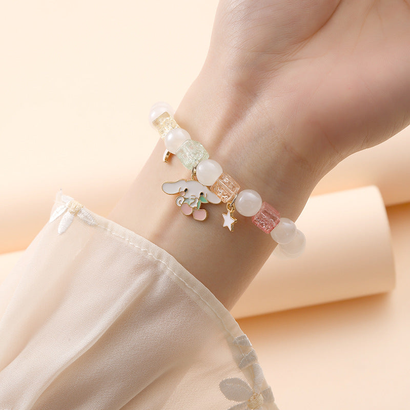 Commodity Ornament Korean Style Fresh Sweet Clow Crystal Bracelets