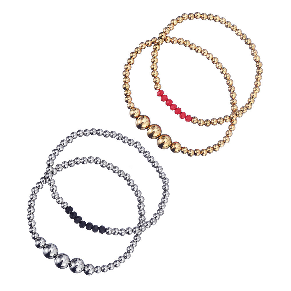 Women's High Quality Hand Furnace Gold Waterproof Hard-wearing Stainless Bracelet