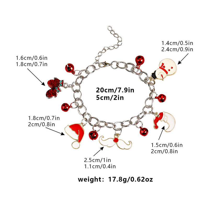 Schneeflocken-Geschenktüte, tropfende Armbänder aus Elchlegierung