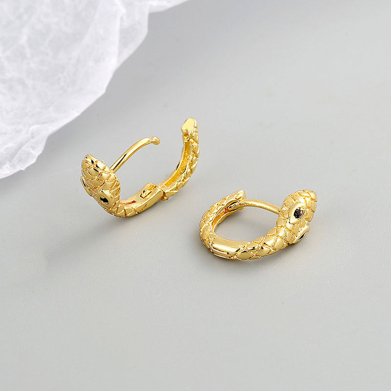 Creative Snake Ear Clip Female Fashion And Personalized Simulated Earrings