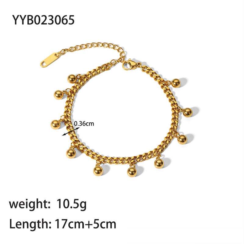 Cuban Link Chain Like Flat Snake Bracelets