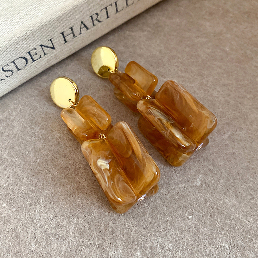 Dopamine Acrylic Beaded Sub Personality Light Luxury Bracelets