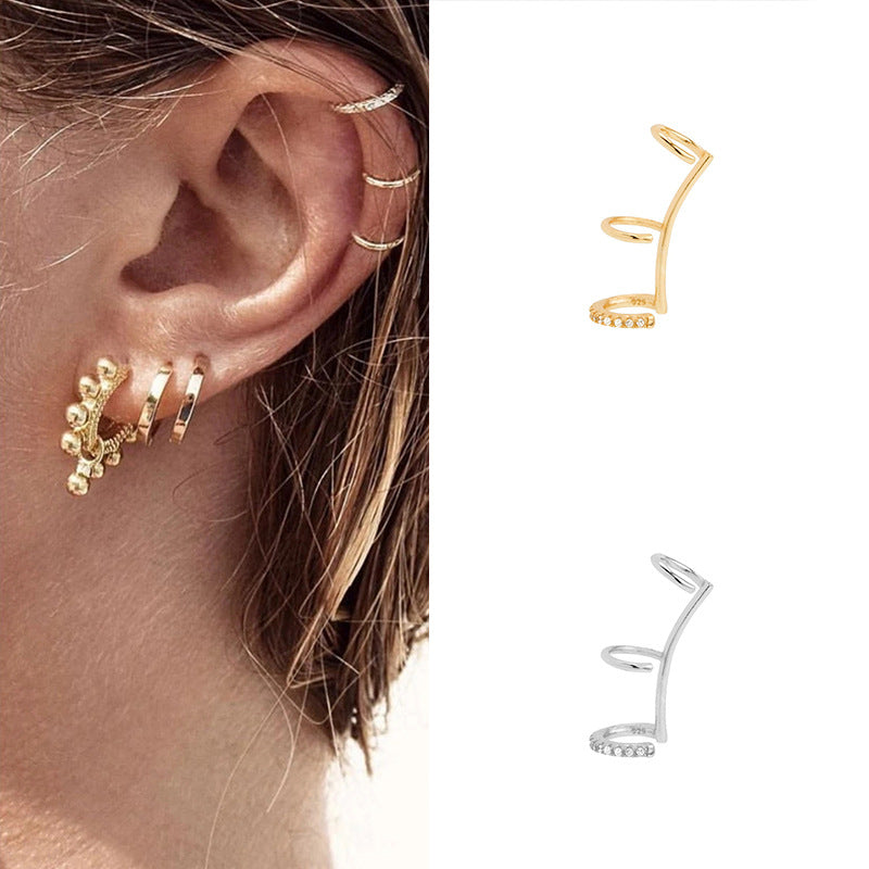 New Fashion Style Personality Trend Simple Ear Clip