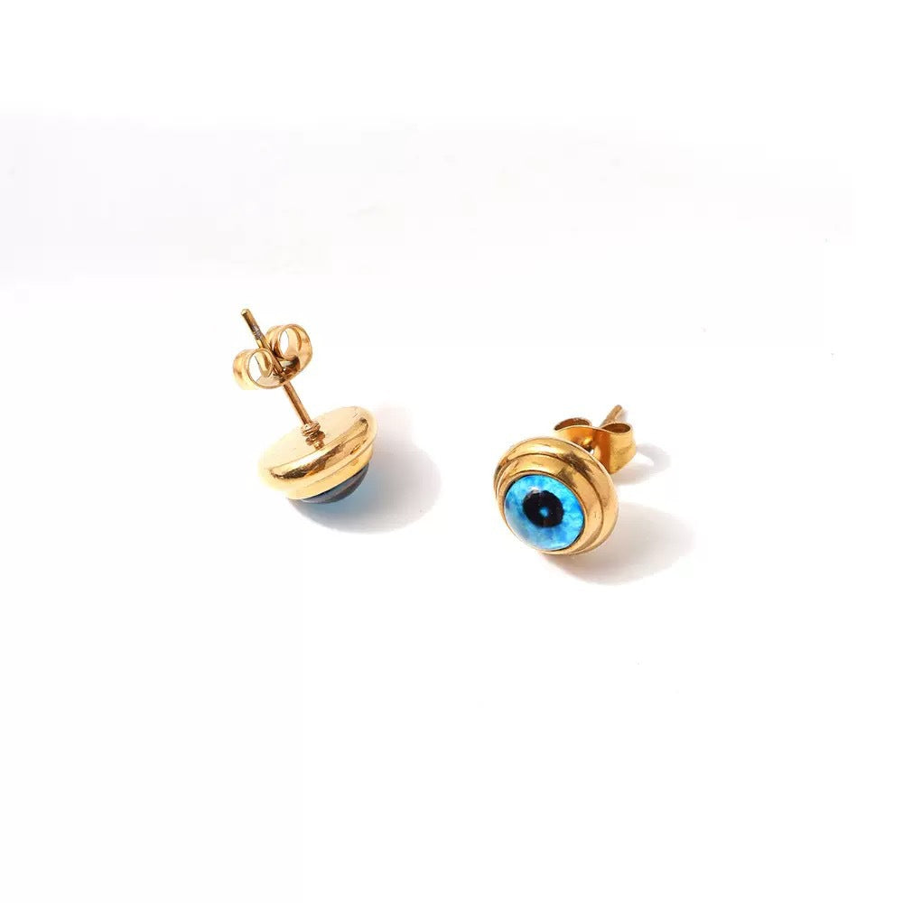 Women's Niche High Sense Angel Eyes Stud Earrings