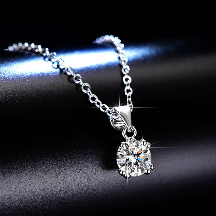 Live Streaming On Imitation Moissanite Swan Necklaces