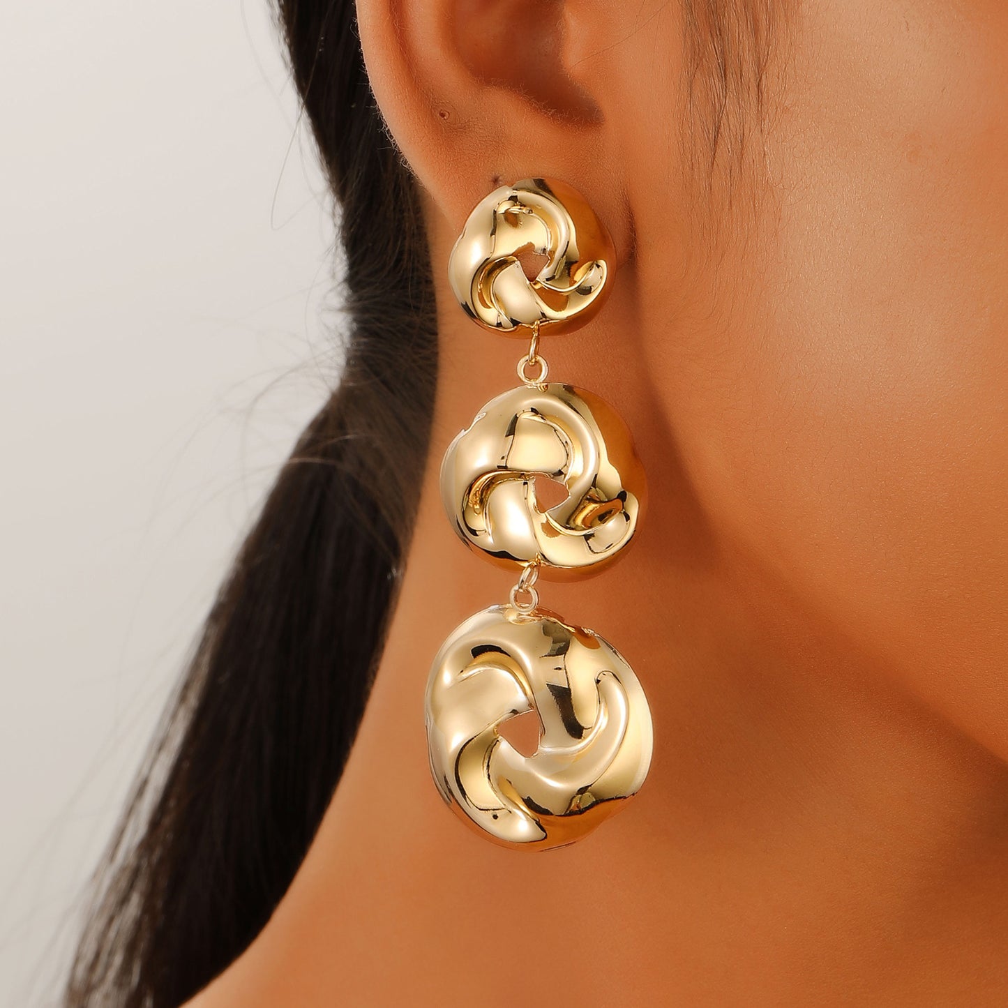Fashion Minimalist Creative Twist Personality Knotted Ear Rings