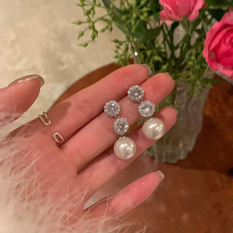 Women's Light Luxury High-grade Niche Unique Elegant No Piercing Required Mosquito Rings