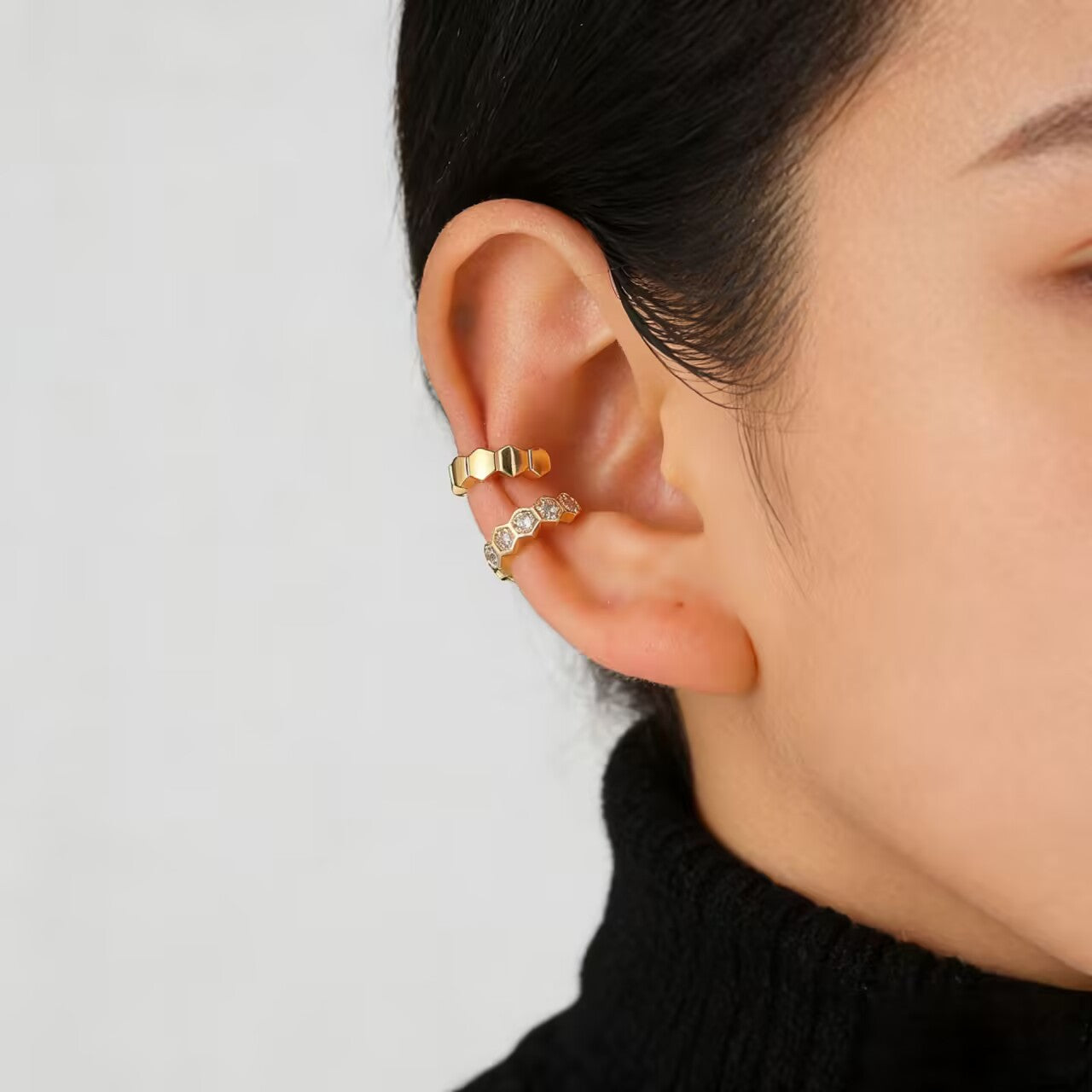 Women's Geometric Clips High-grade Cold Style Retro Ear Clip