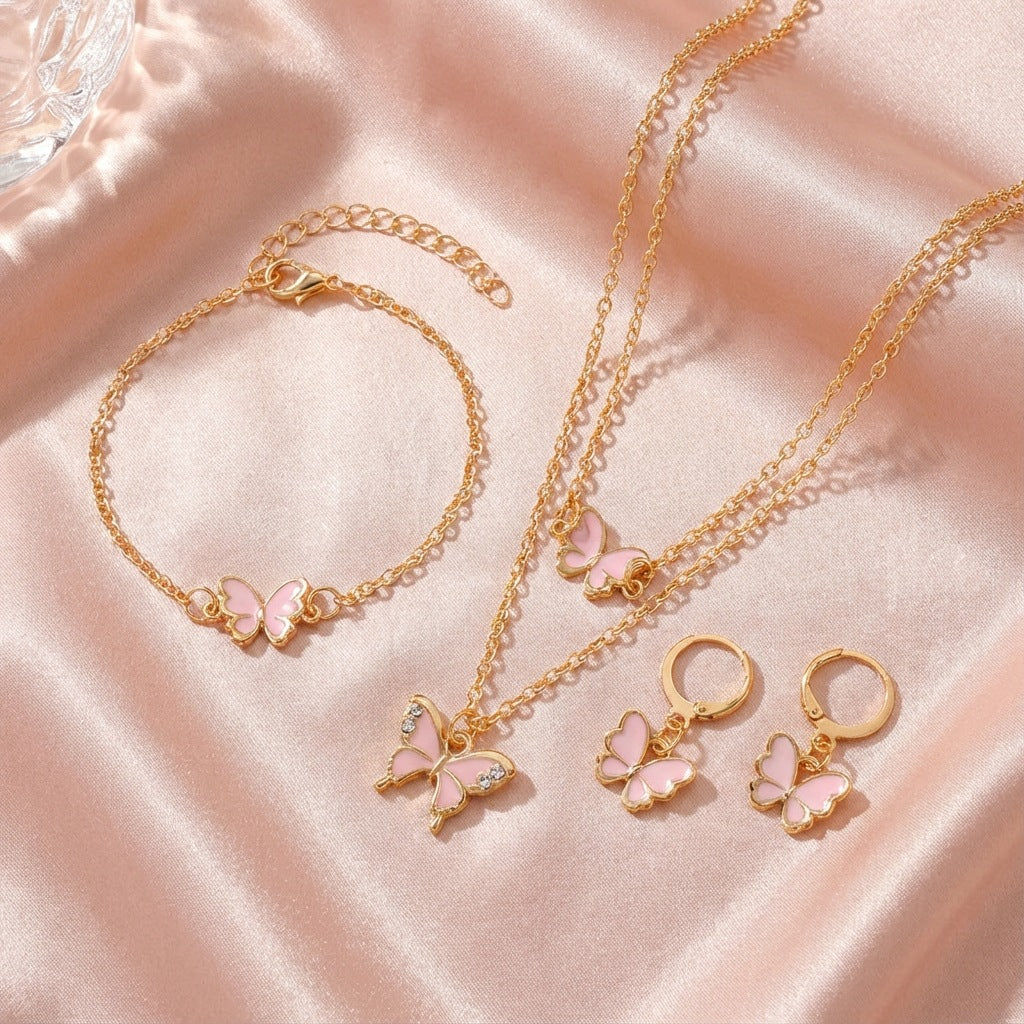 Exquisite Light Luxury Butterfly Niche High Necklace
