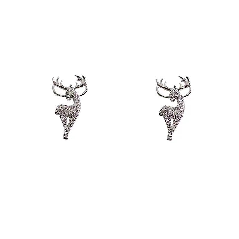 Petites boucles d'oreilles exquises en diamant Yi Lu Has You