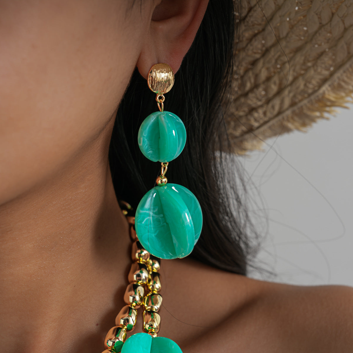 Women's Stitching Retro Personality Fashion Short Niche High Necklaces