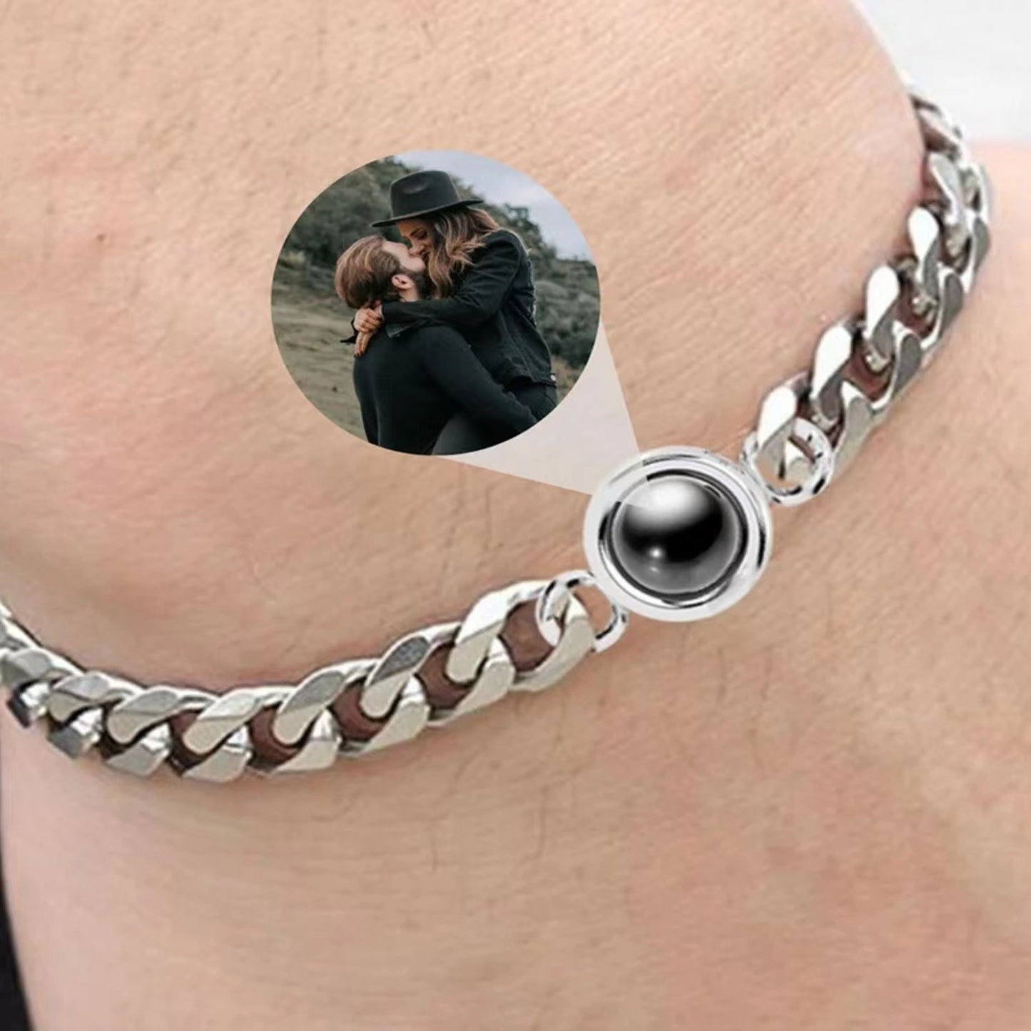 Chain Projection Picture Customization Languages Love Bracelets