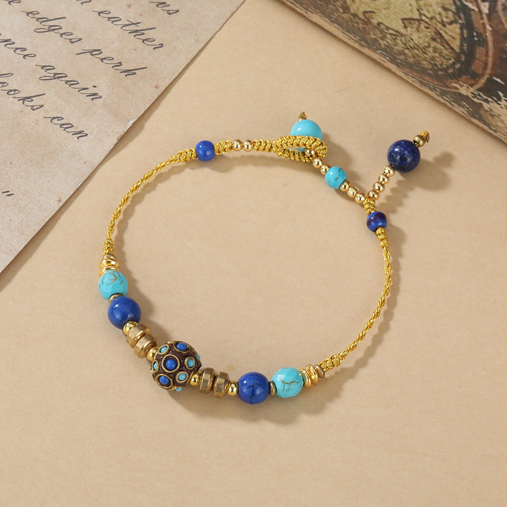 Women's Nepal Tibetan Vintage Exotic Ethnic Style Design Chinese Bracelets