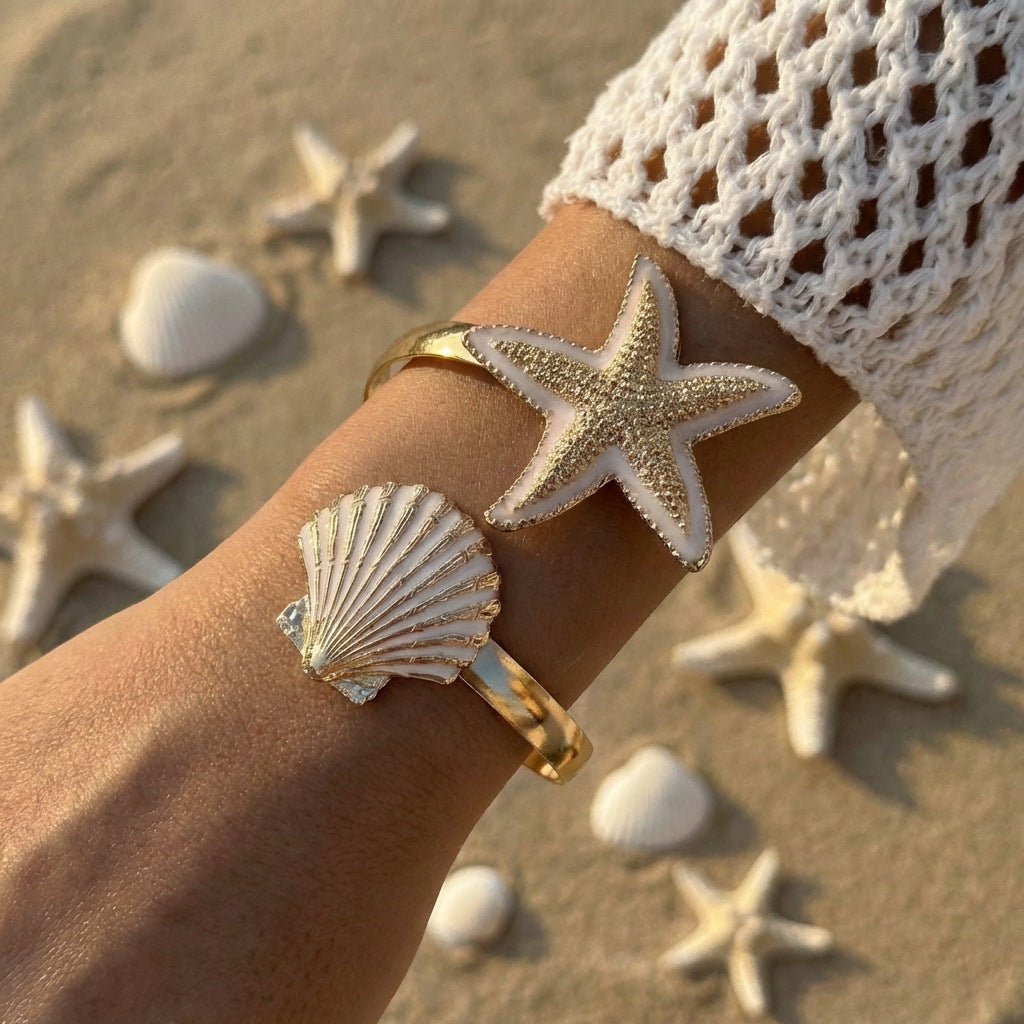 Women's Seaside Colorful Dopamine Pearl Versatile Vacation Bracelet