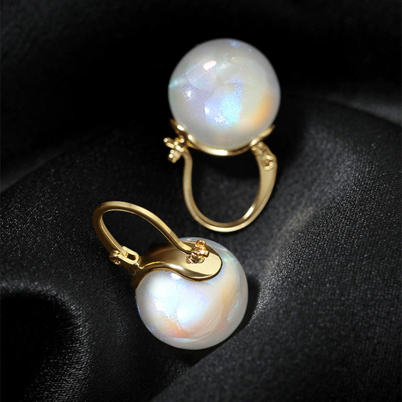 Mermaid Pearl Fashionable Retro Temperamental Tassels Earrings