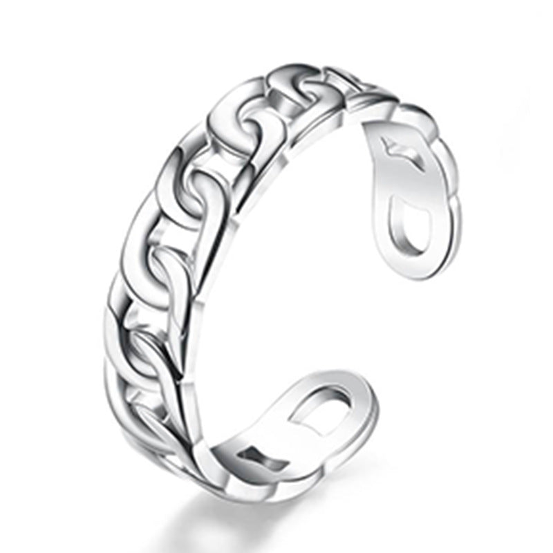 Women's Fashion Opening Foot Korean Style Cold Rings