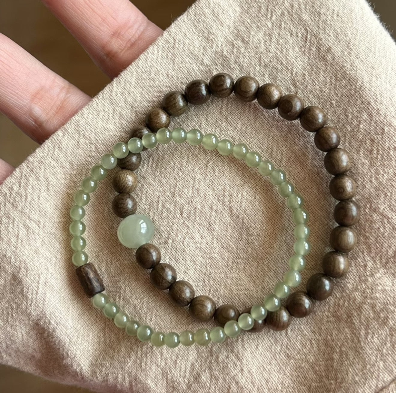 Rivers Submerged Wood Ebony Niche Fold Wear Chinese Style Traditional Bracelets