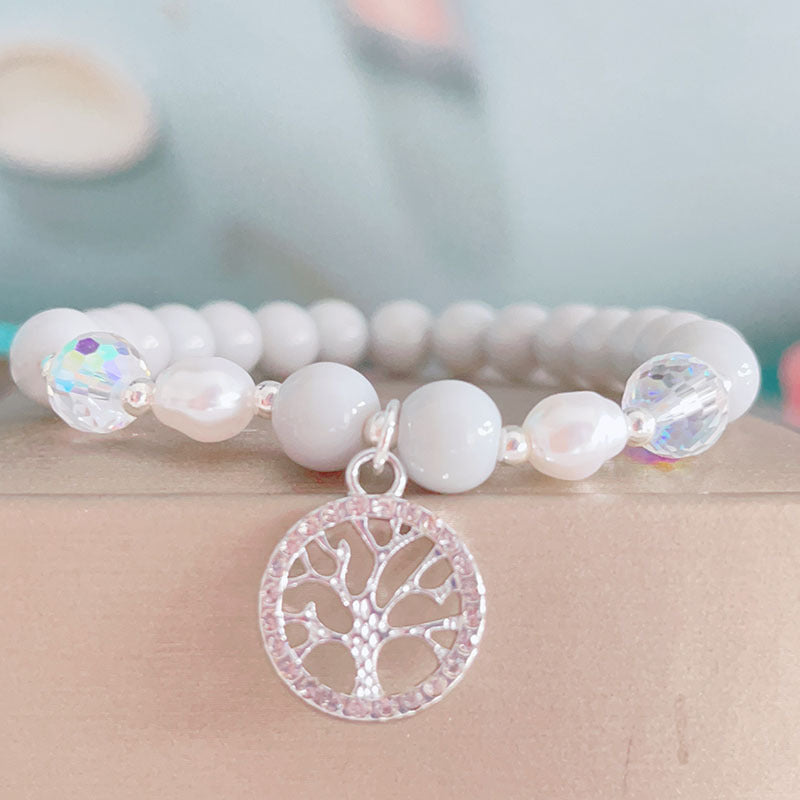 Bracelets arbre de vie simples à la mode papillon pour femmes