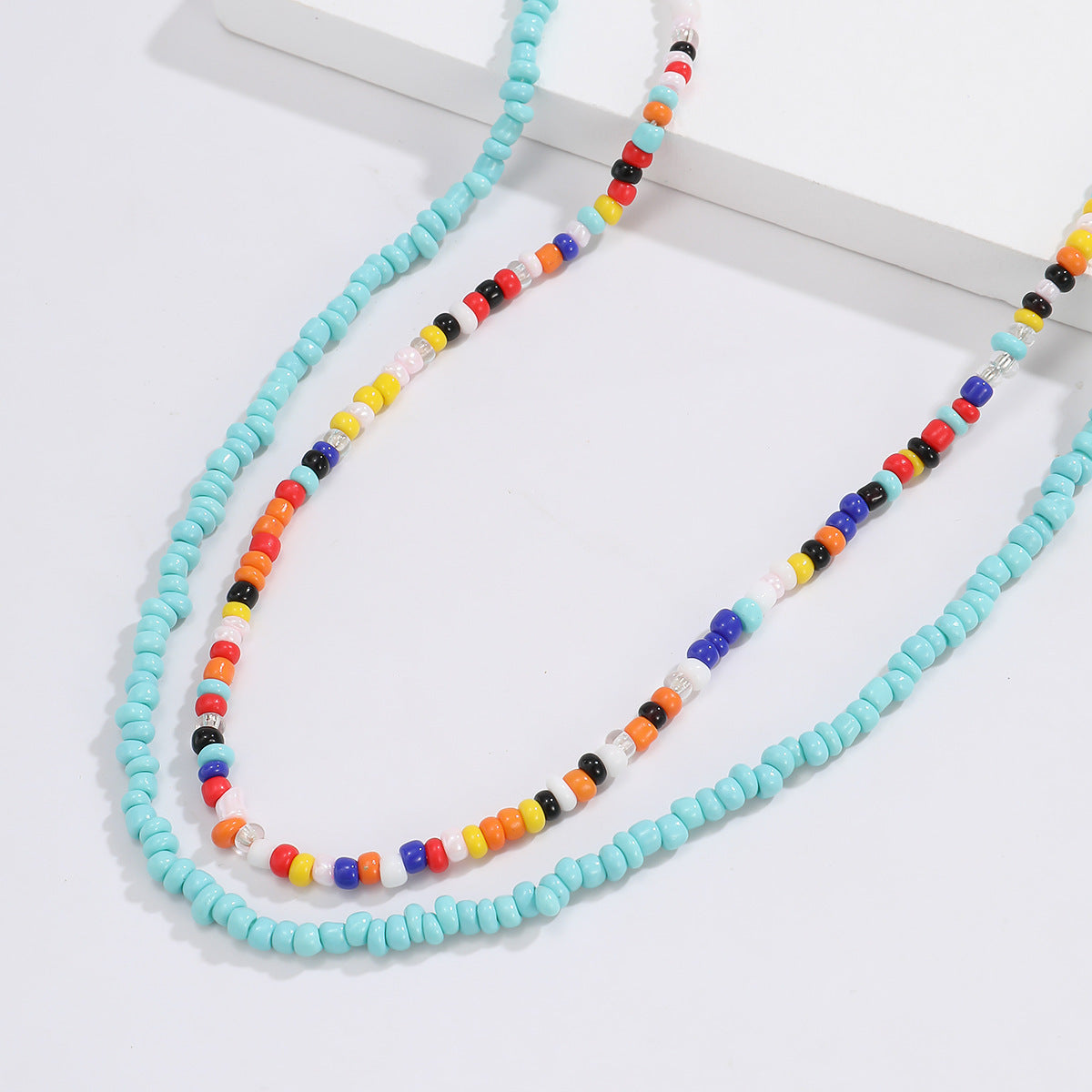 Simple Retro Exaggerated Twin Butterfly Buddha Necklaces