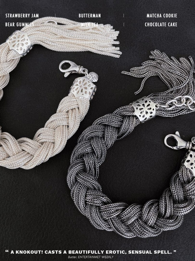 Damen-Design, modisch, trendige Dreadlocks, hochwertige leichte Armbänder