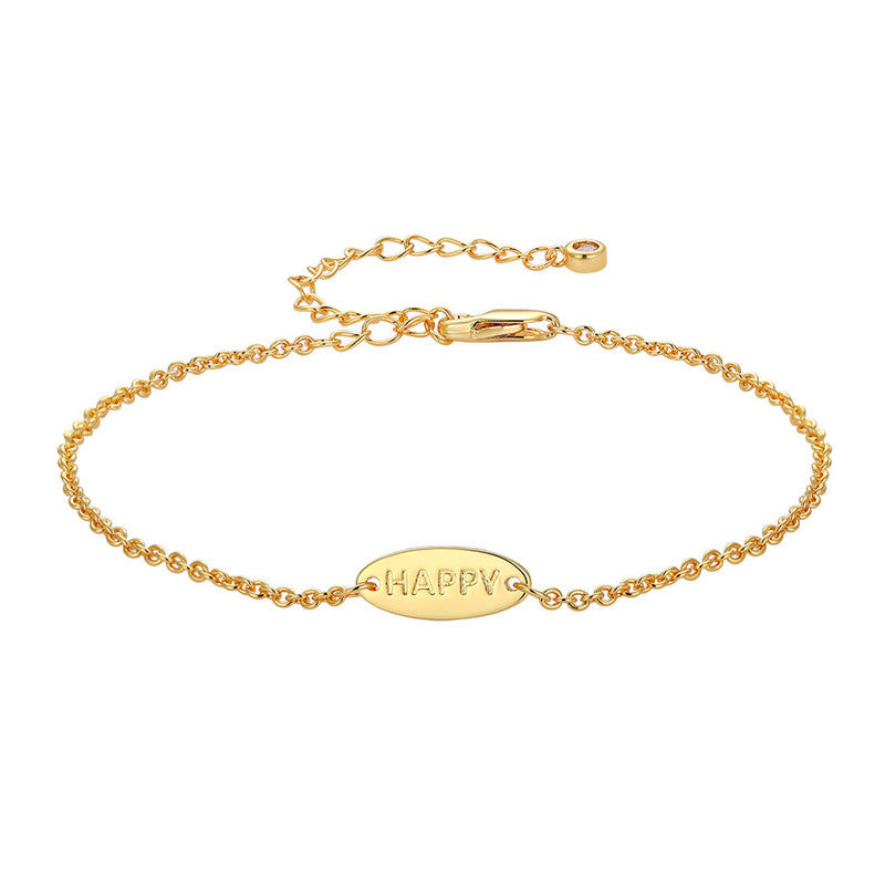 Women's Olive Fashion Casual Sports Style Everyday Joker Personality Bracelet