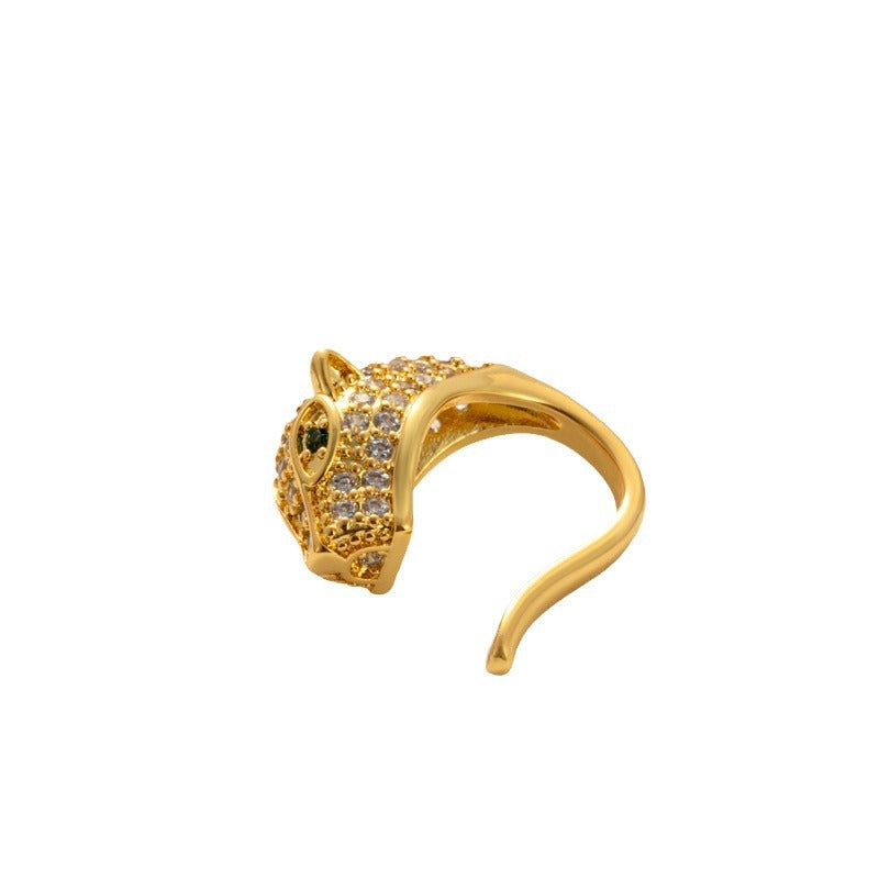 Fashion Personality Micro Inlaid Zircon Cartilage Without Ear Clip