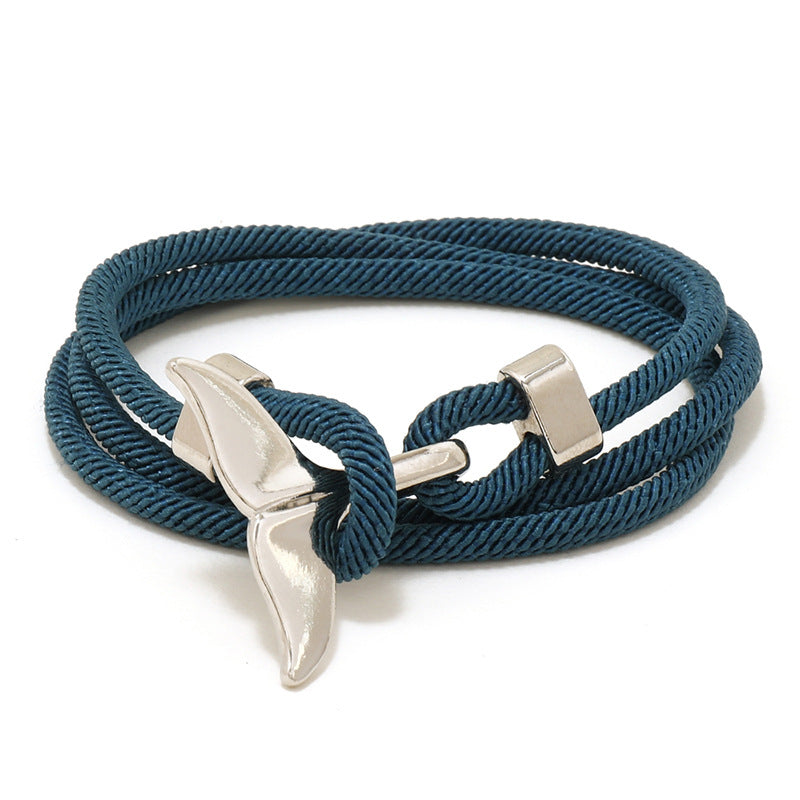 Style Whale Tail Personality Life Paar Armbänder