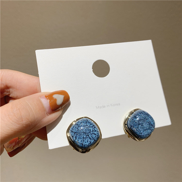 Crack Metal Compact Temperamental Simple Cold Style Ear Clip