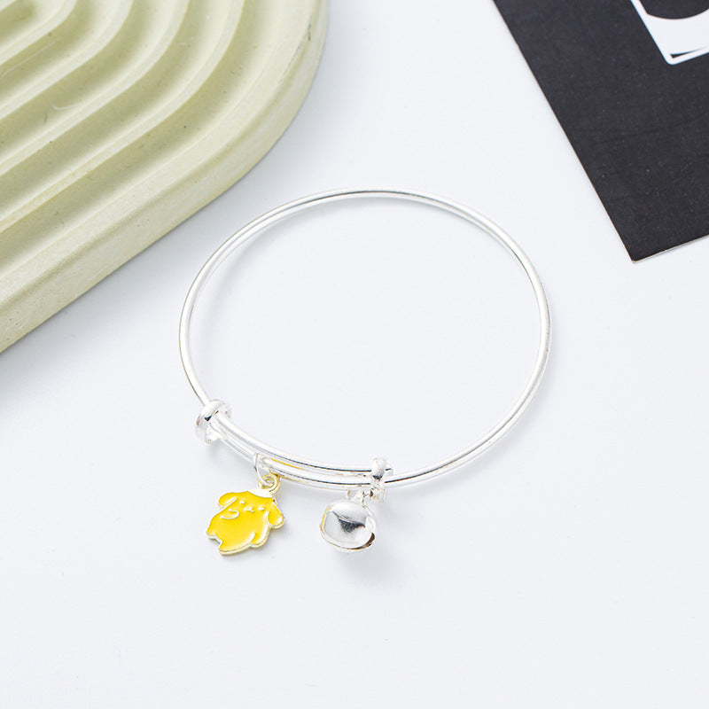 Cute Cartoon Jade Big Dog Melody Clow Hello Kitty Bracelet